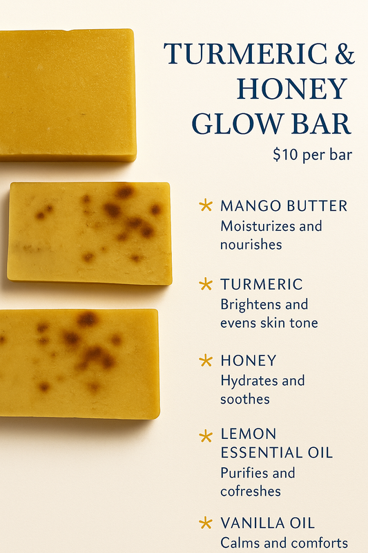 Turmeric & Honey Glow Bar